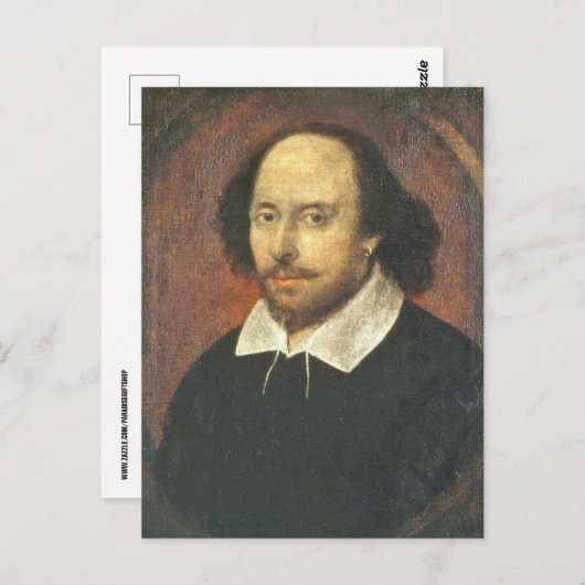 William Shakespear Postkarten (Vorne/Hinten)