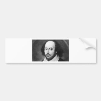 William Shakespeare Autoaufkleber