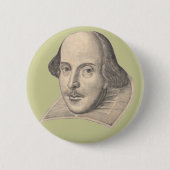 William Shakespeare Button (Vorderseite)