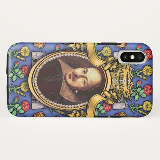 William Shakespeare Case-Mate iPhone Hülle (Rückseite (Horizontal))