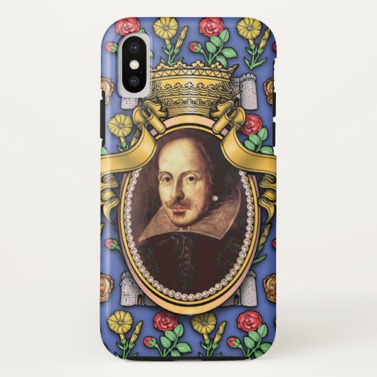 William Shakespeare Case-Mate iPhone Hülle (Rückseite)