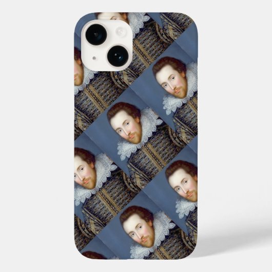 William Shakespeare Case-Mate iPhone Hülle (Rückseite)