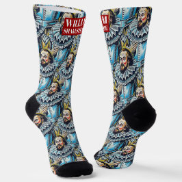William Shakespeare Crew Socks Socken