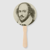 William Shakespeare, der Barfan Fächer (Vorderseite)