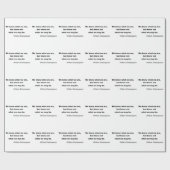 William Shakespeare, der Zitat inspiriert Geschenkpapier (Flach)