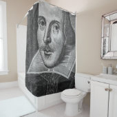 William Shakespeare Duschvorhang (Beispiel)
