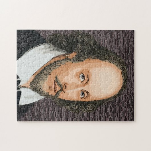William Shakespeare Face Puzzle (Horizontal)
