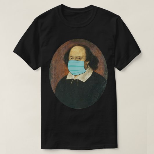 William Shakespeare Gesichtsmaske Pullover (Design vorne)