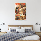 William Shakespeare "Hamlet" Theater Poster Leinwanddruck (Insitu (Schlafzimmer))