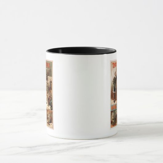 William Shakespeare "Hamlet" Theater Poster Tasse (Zentrum)