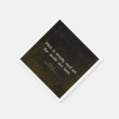 William Shakespeare Humore Witty Quotation Serviette (Ecke)