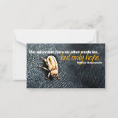 William Shakespeare Inspiration Zitat "Hoffnung" Mitteilungskarte (Vorderseite)