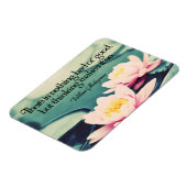 William Shakespeare inspirierendes Zitat "Denken" Magnet (Linke Seite)