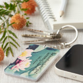 William Shakespeare inspirierendes Zitat "Denken" Schlüsselanhänger (Vorderseite rechts)