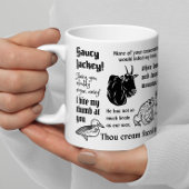 William Shakespeare Insults Funny Drama Theater Kaffeetasse