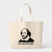 William Shakespeare Jumbo Stoffbeutel (Vorne)