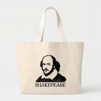William Shakespeare Jumbo Stoffbeutel