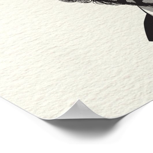 William Shakespeare Liebe All Quote Poster (Ecke)