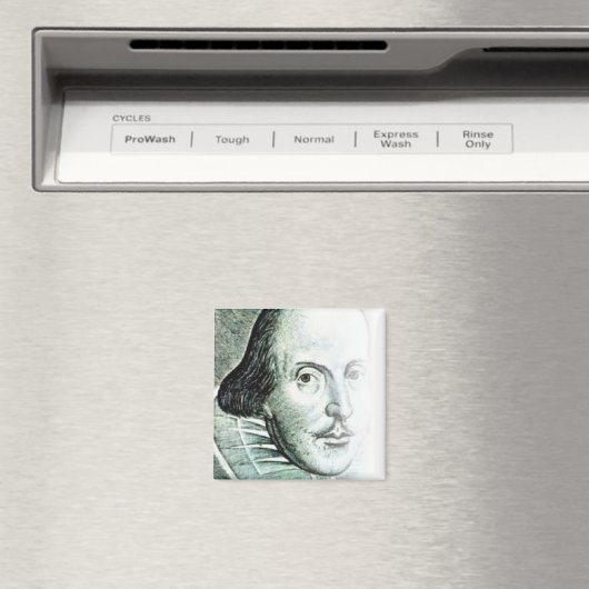 William Shakespeare Magnet (In Situ (Geschirrspüler))