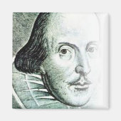 William Shakespeare Magnet (Vorne)