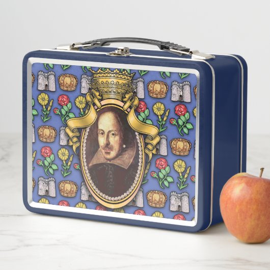 William Shakespeare Metall Lunch Box (Beispiel)