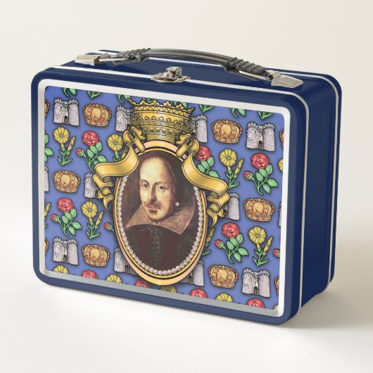 William Shakespeare Metall Lunch Box (Vorderseite)