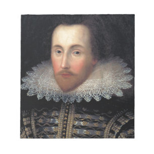 william shakespeare notizblock
