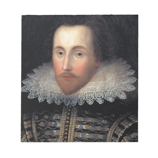 william shakespeare notizblock (Vorderseite)
