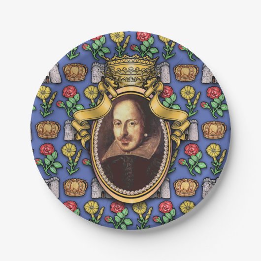 William Shakespeare Pappteller (Vorderseite)