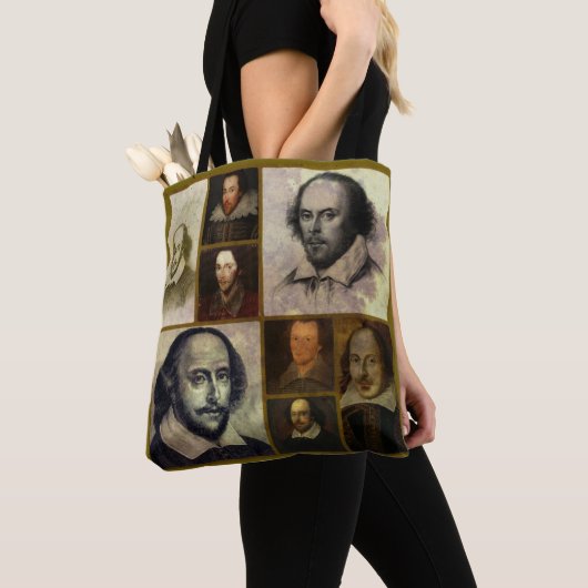 William Shakespeare Polyester-Tasche Tasche (Von Nahem)