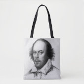 William Shakespeare Polyester-Tasche Tasche (Vorderseite)