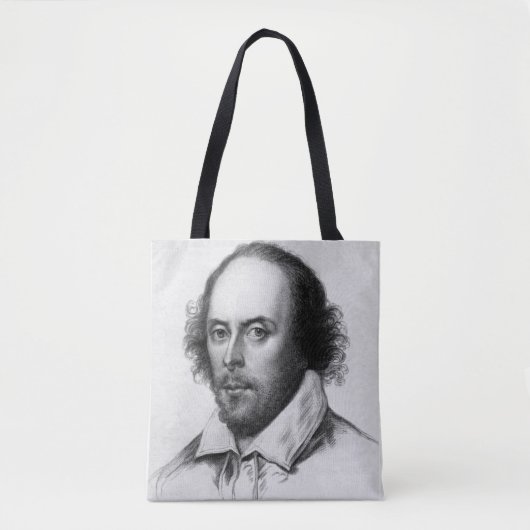 William Shakespeare Polyester-Tasche Tasche (Vorderseite)