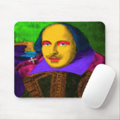 William Shakespeare Pop Art Mousepad (Mit Mouse)