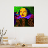 William Shakespeare Pop Art Poster (Küche)
