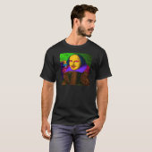 William Shakespeare Pop Art T-Shirt (Vorne ganz)