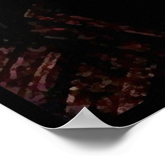 William Shakespeare Portrait Poster (Ecke)