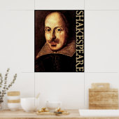 William Shakespeare Portrait Poster (Küche)