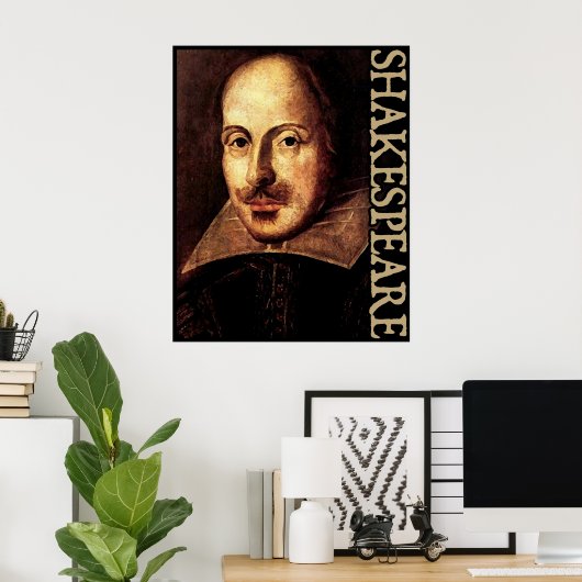 William Shakespeare Portrait Poster (Heimbüro)