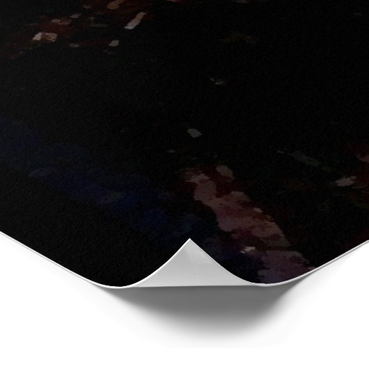 William Shakespeare Portrait Poster (Ecke)