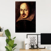 William Shakespeare Portrait Poster (Heimbüro)