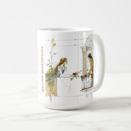 William Shakespeare Portrait Romeo Julia Kaffeetasse