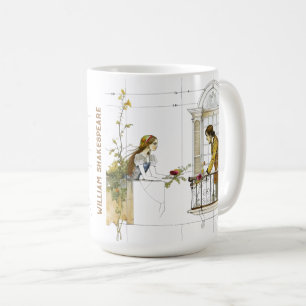 William Shakespeare Portrait Romeo Julia Kaffeetasse