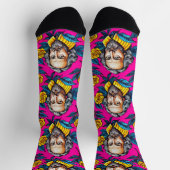 William Shakespeare Porträtbild Gold Socken (Oben)