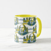 William Shakespeare Porträtbild London Tasse (VorderseiteRechts)