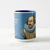 William Shakespeare Porträtdarstellung sein oder Tasse (Zentrum)