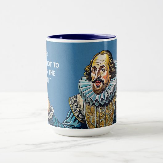 William Shakespeare Porträtdarstellung sein oder Tasse (Zentrum)