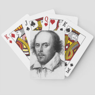 William-Shakespeare-Porträtkarten Spielkarten