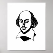William Shakespeare Poster (Vorne)