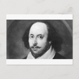 William Shakespeare Postkarte