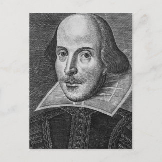 William Shakespeare Postkarte